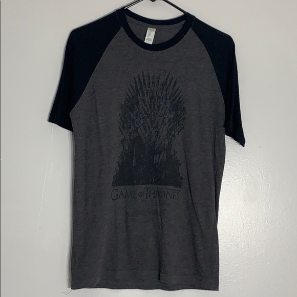 HBO Game of Thrones Baseball Cap Sleeve T-Shirt small - Picture 2 of 7